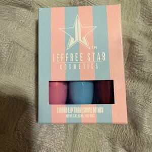 Jeffree Star Mini Lipstick Set - Candy, Frostbite, Iced Plum